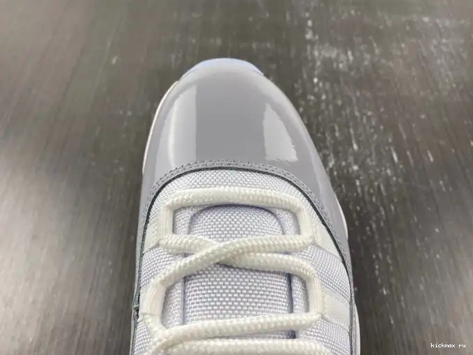 Rep Kickmax Cement AV2187-140 11 Low Jordan Air Grey 0404